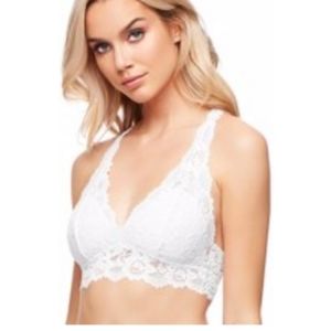 Jenny Jen Lace Bralette,

Size M